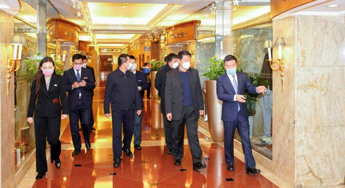 集团党委书记、董事长任丁一行 赴锦江宾馆督导检查疫情防控工作