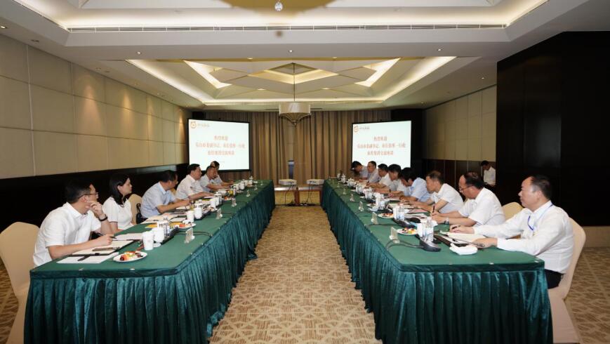 任丁董事长会见乐山市委副书记、市长张彤一行