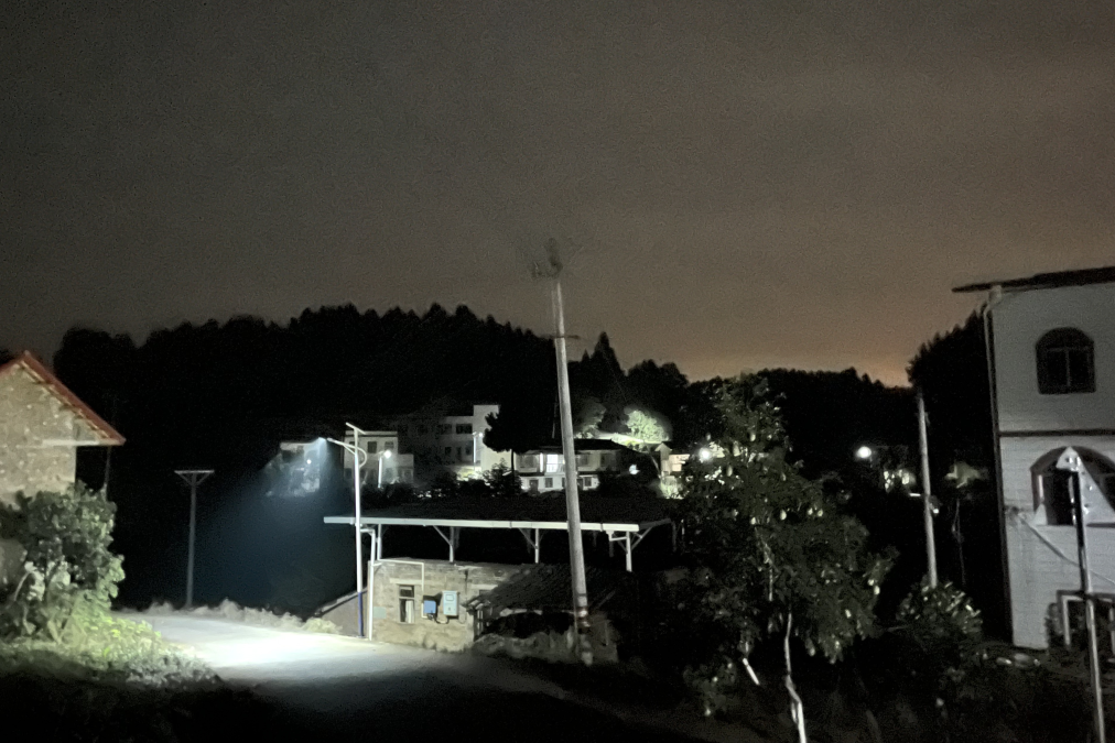 点亮乡村振兴路 ，温暖群众幸福家——省尊龙凯时集团捐资“亮化工程”惠及80余户老百姓